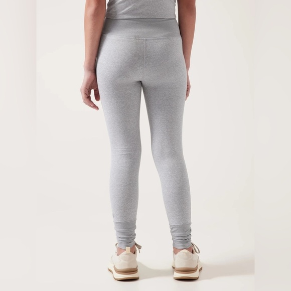 ATHLETA GIRL HIGH RISE SOFTLUXE TIGHT Gray Size XL/14 - Picture 9 of 12
